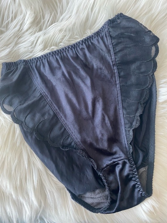Olga Other - Olga vintage High-Waist second skin & Lace Briefs - Black